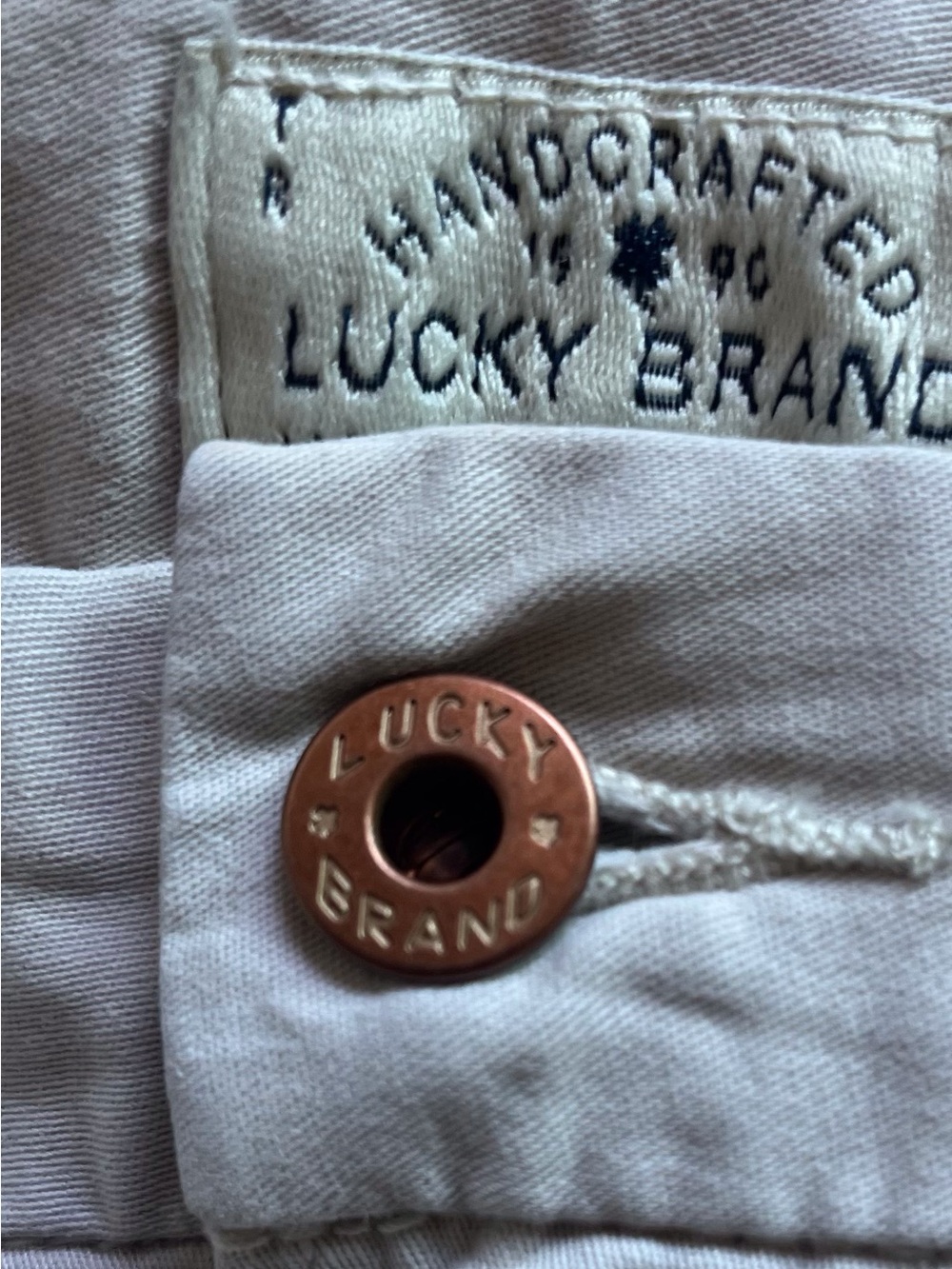Lucky Brand white Jeans